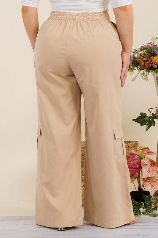 PLUS SIZE***NON STRETCH **** CARGO PANTS