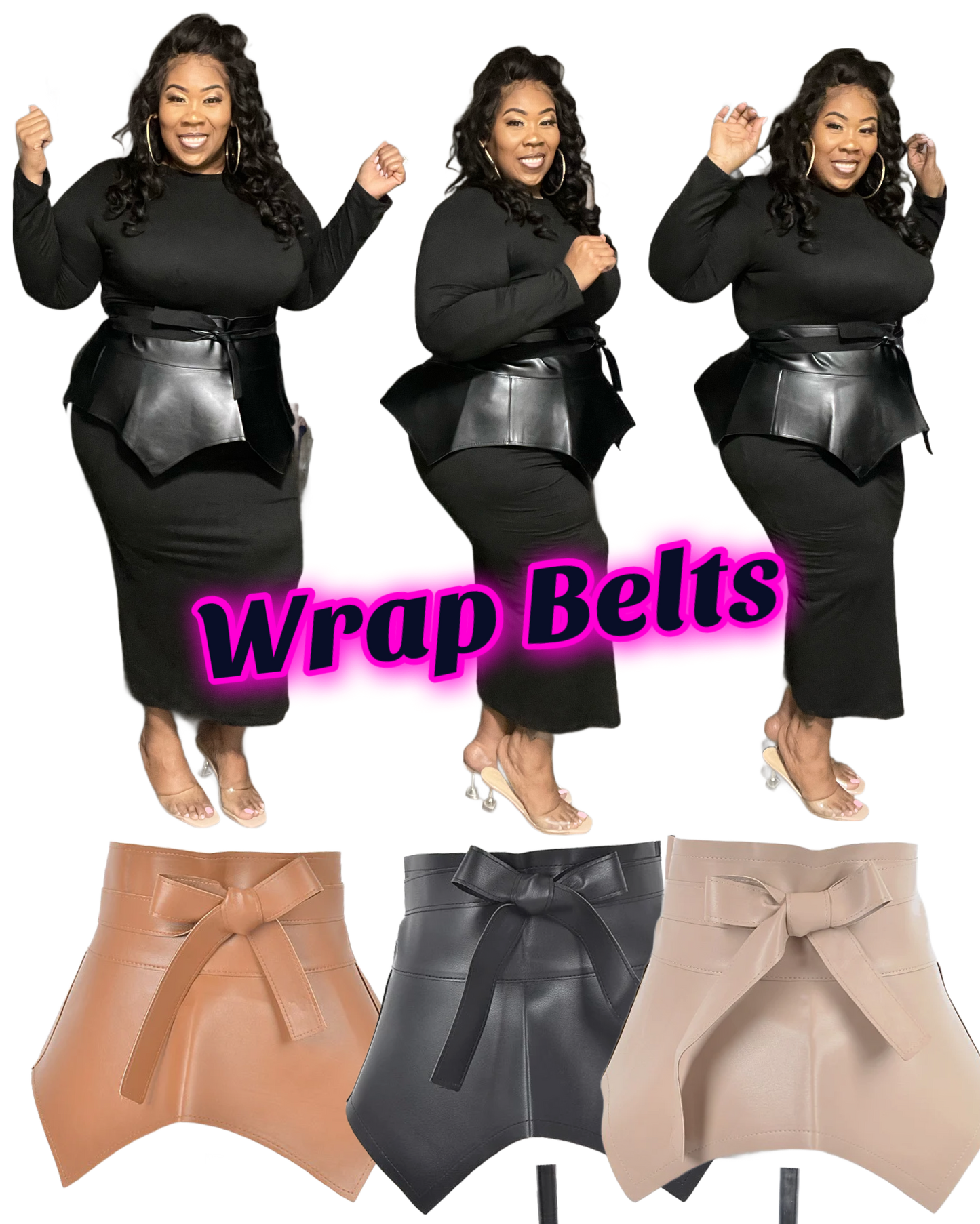 "MY FLYCHICK" WRAP BELT