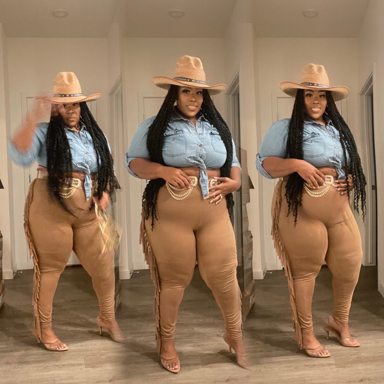 PLUS SIZE FRINGE SIDE LEGGINS-03
