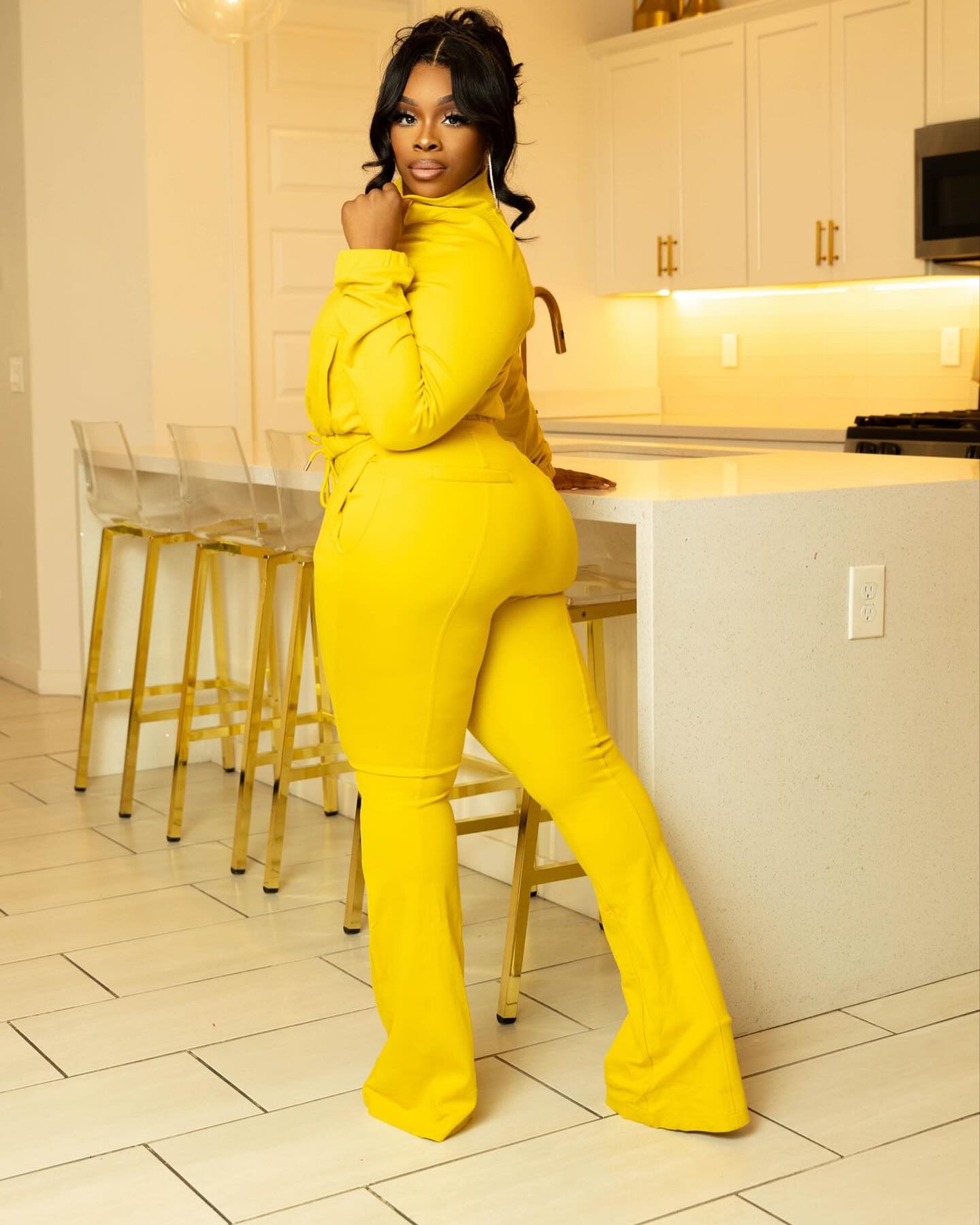 BABY IM OUTSIDE 2-PIECE JOGGER SET-DIJON-SL10