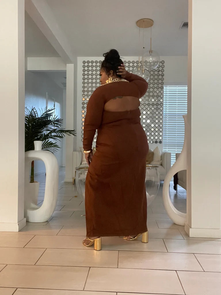 BROWN SUGAR BABY DRESS.