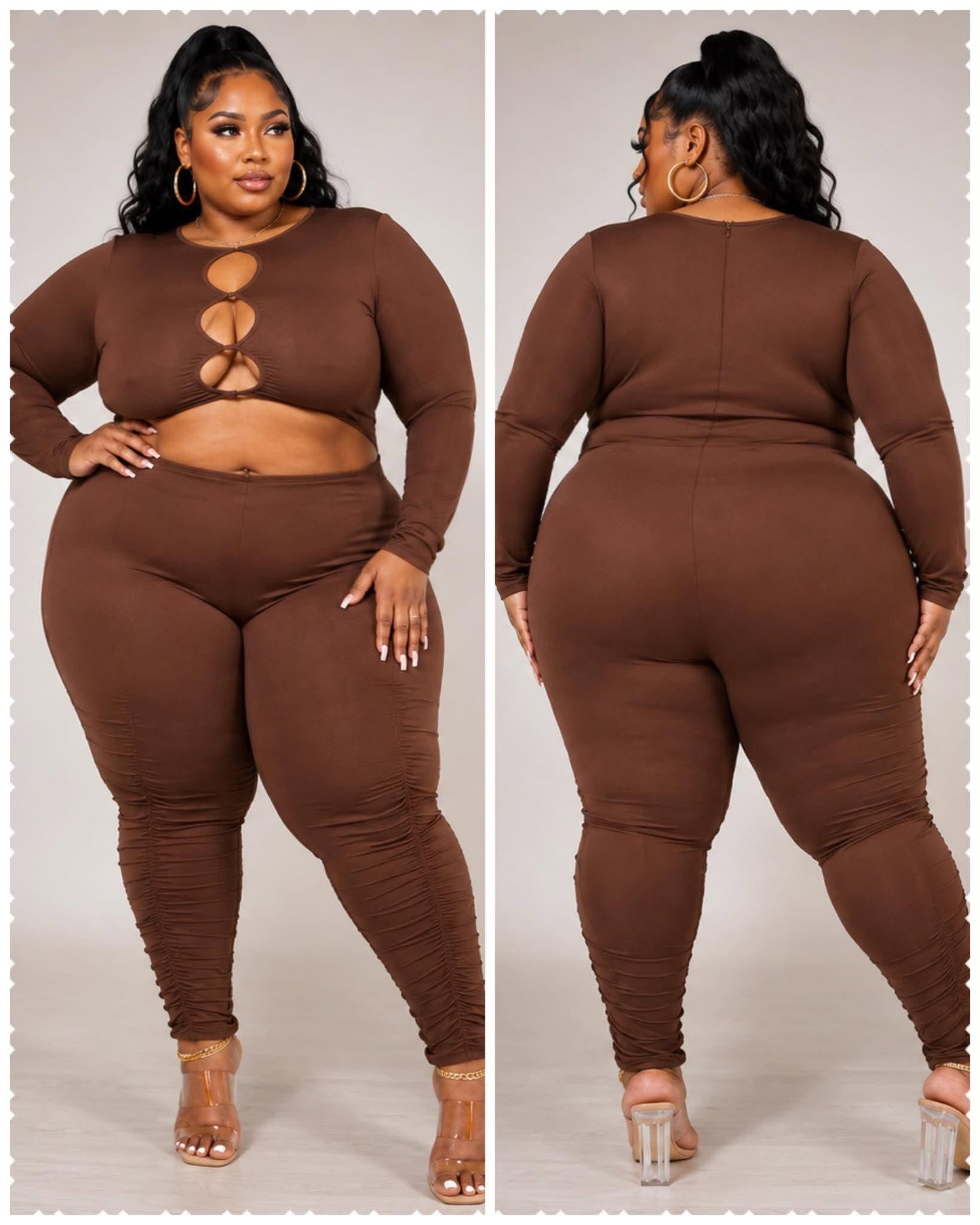 PLUS SIZE KEYHOLE FRONT JUMPSUIT-COCO-02