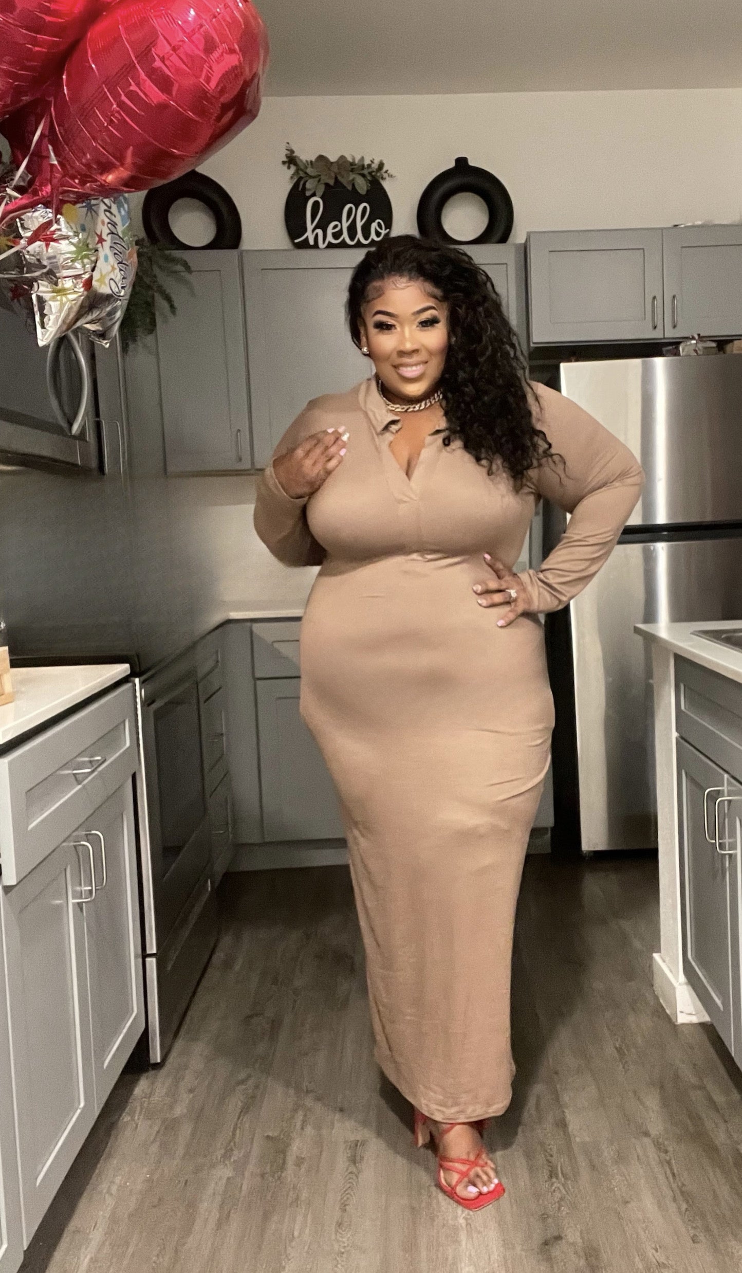 LONG SLEEVE COLLARED MAXI DRESS-09