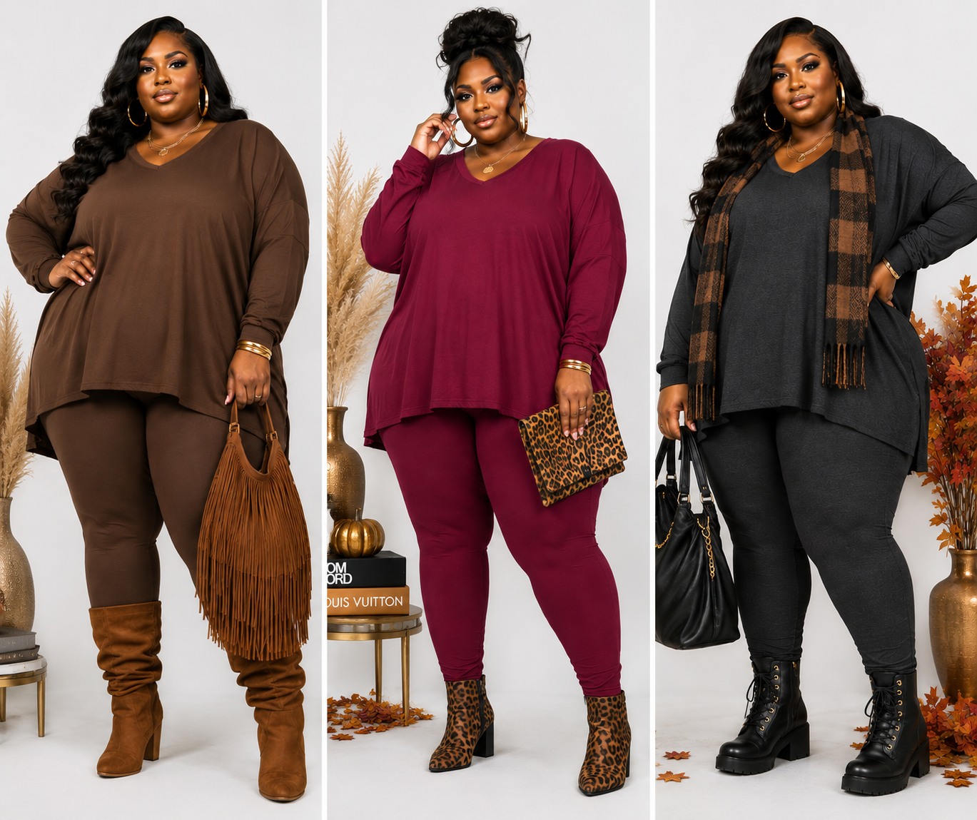 PLUS SIZE "FALL EESSENTIAL" SETS-07