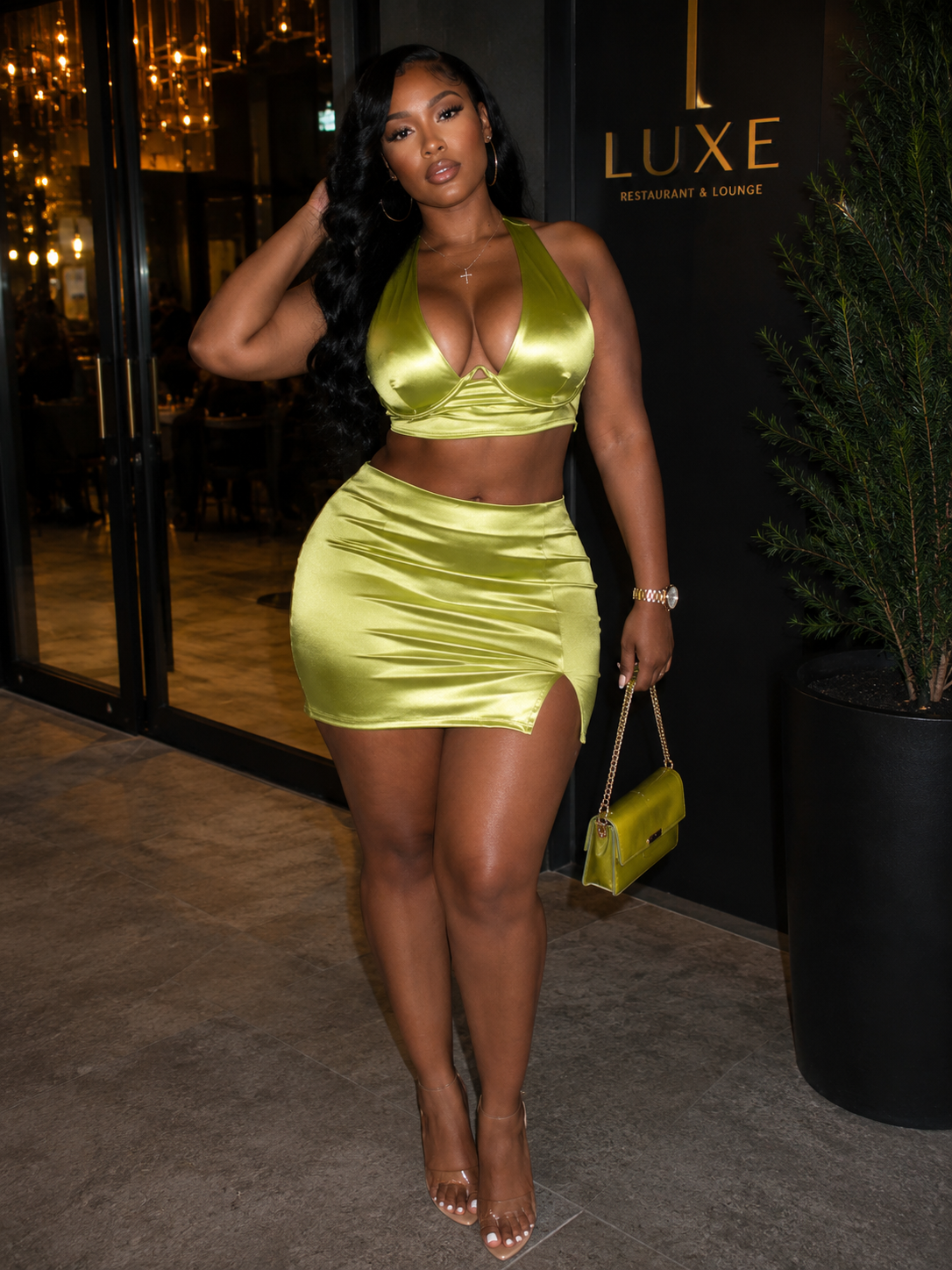 VIP VIXXEN SET-LIME-L03