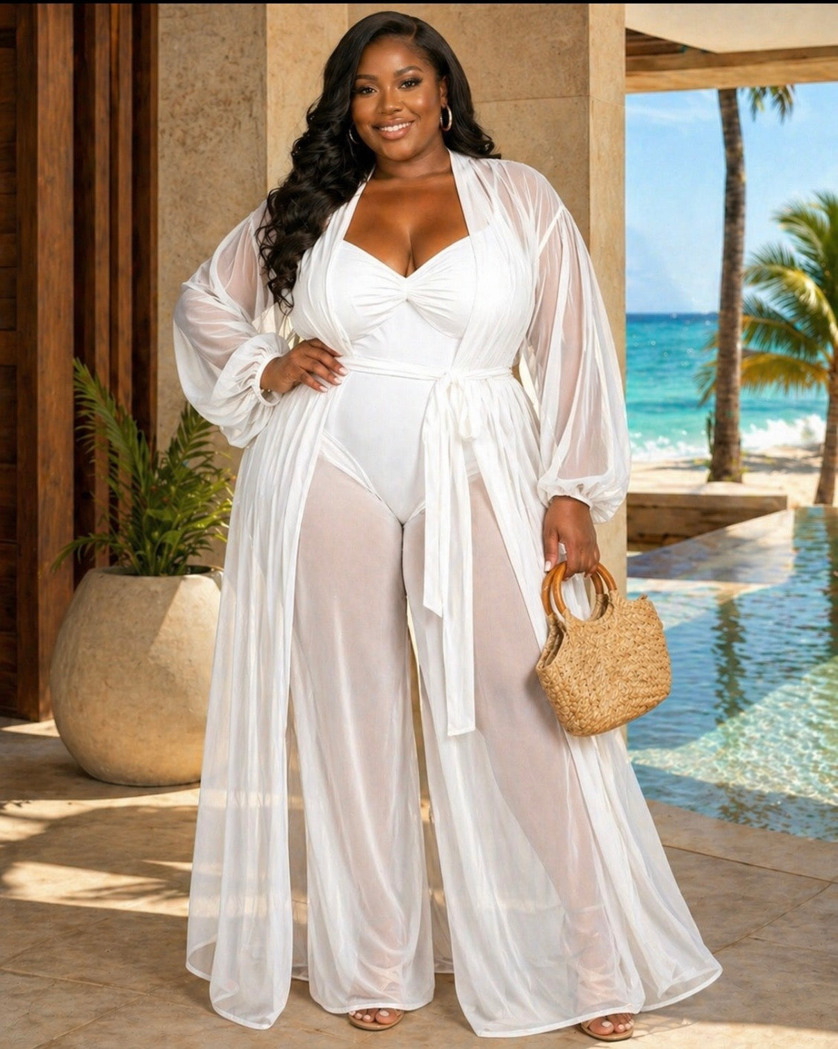 TAKE ME TO PARADISE 2-PIECE SET-WHITE-27