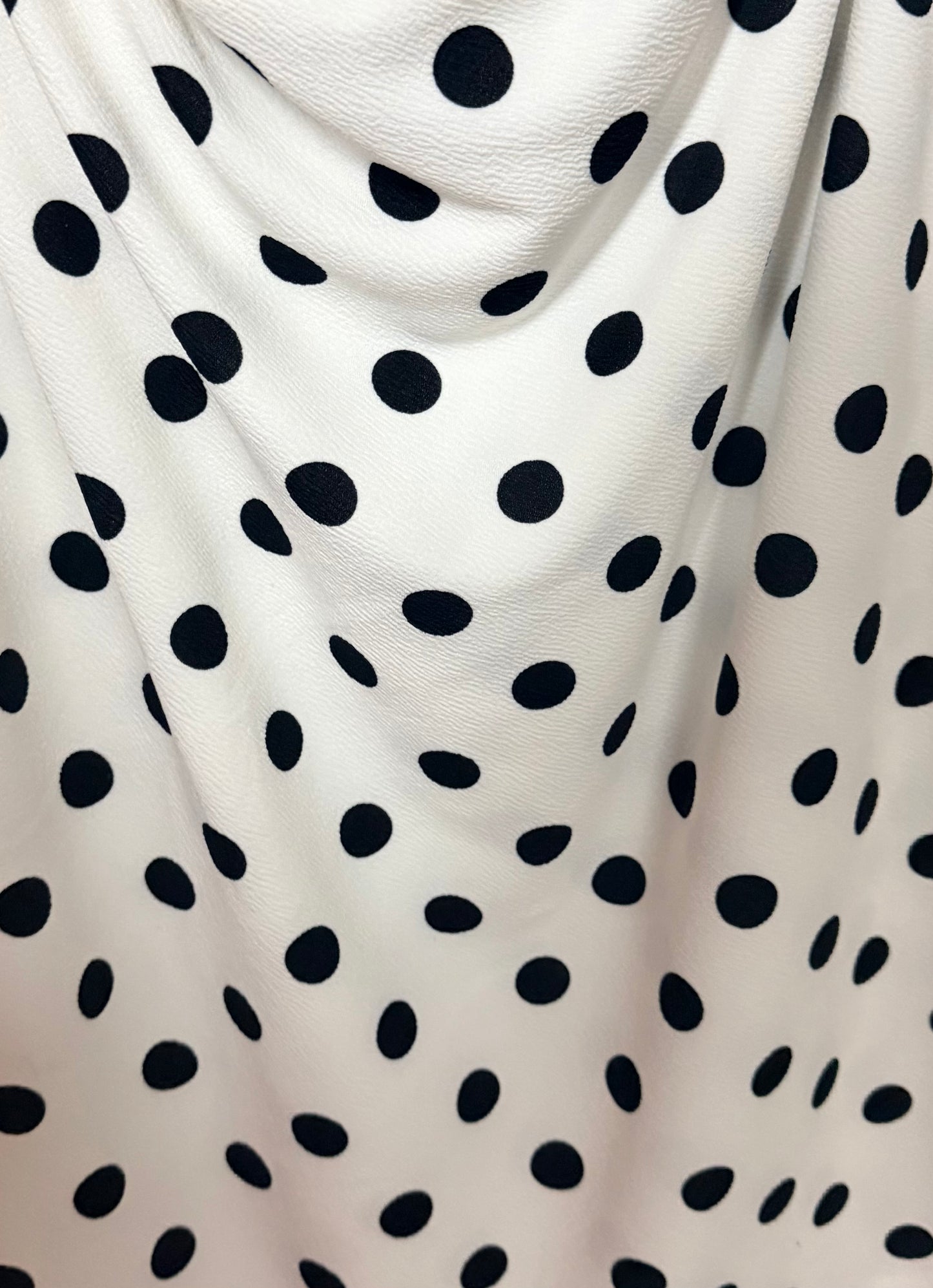 Plus Size " POLKA DOT" HIGHWAIST PENCIL SKIRT-(SKIRT ONLY)-18