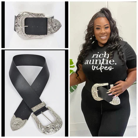 OVERSIZED BIG BUCKLE BELT