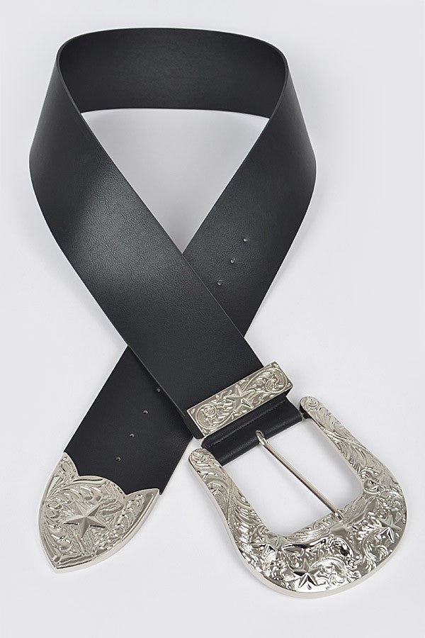 OVERSIZED BIG BUCKLE BELT