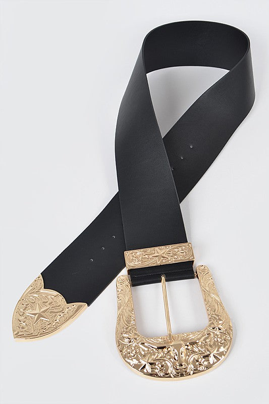 OVERSIZED BIG BUCKLE BELT