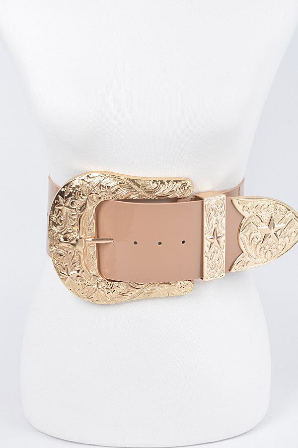 OVERSIZED BIG BUCKLE BELT