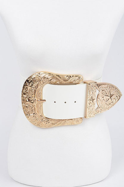 OVERSIZED BIG BUCKLE BELT