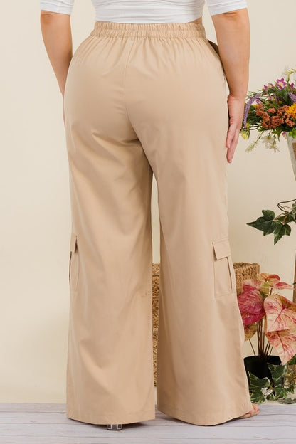PLUS SIZE***NON STRETCH **** CARGO PANTS