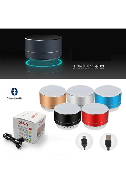 Mini Led Portable Wireless Bluetooth Speaker-ROSE