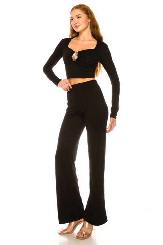 PLUS SIZE "LUCKY CHARM" 2-PIECE SET