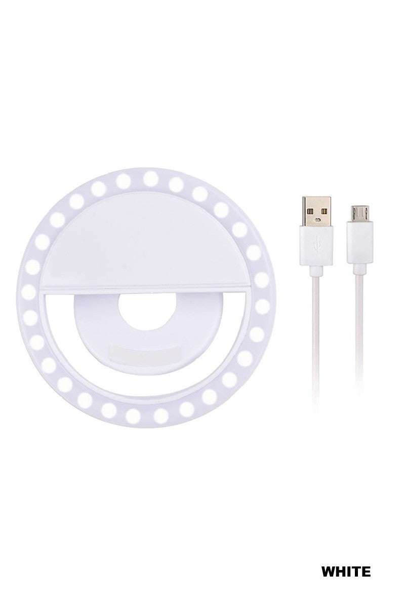 Selfie Ring Light-WHITE
