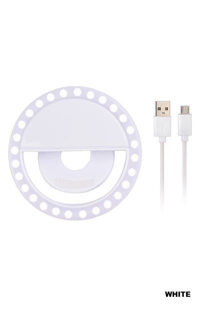 Selfie Ring Light-WHITE