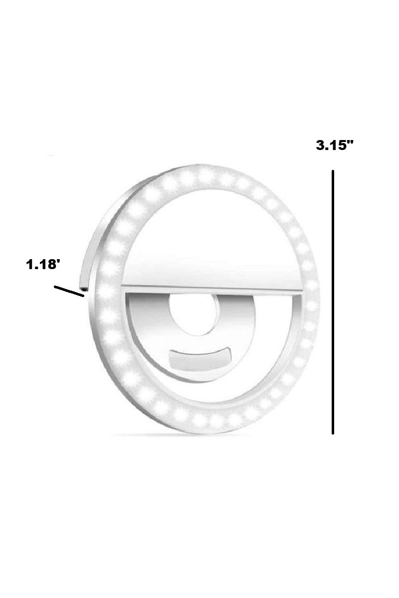 Selfie Ring Light-WHITE