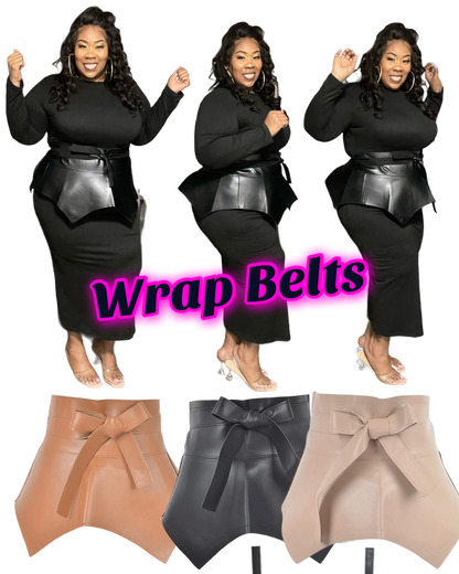 "MY FLYCHICK" WRAP BELT