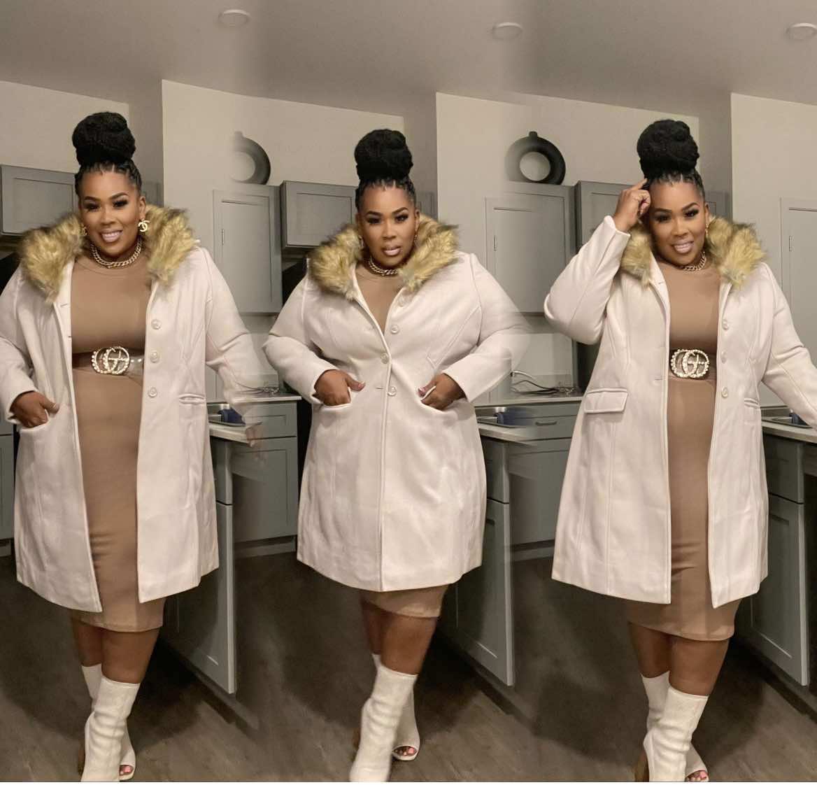 SOME TIME YOU GOTTS POP OUT JACKET W/DETACHABLE COLLAR
