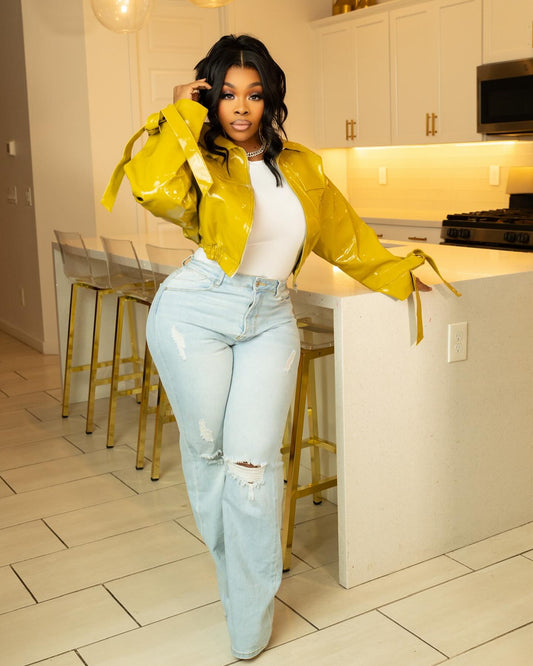 THE NEW MOM JEANS VERY STRETCHY