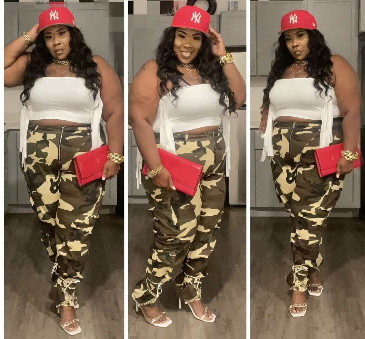 PLUS SIZE NO LIMIT CAMOFLAGUE PANTS-17