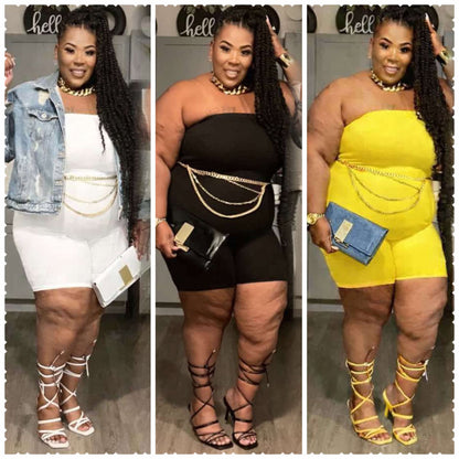 PLUS SIZE SLEEVLESS HALTER ROMPER-06