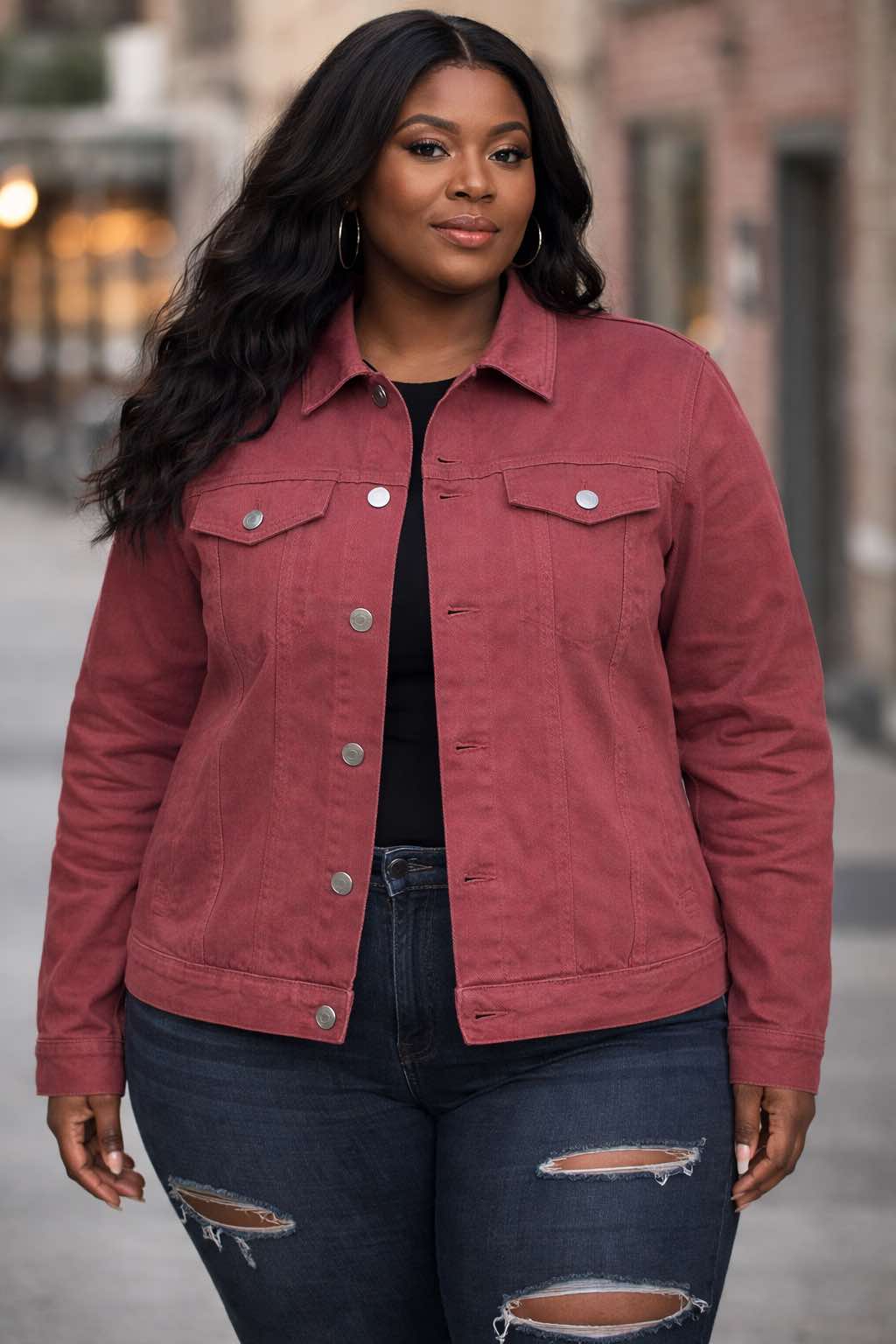 AROUND THE WORLD DENIM JACKET-60