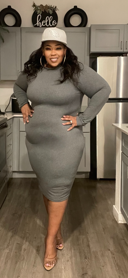 LONG SLEEVE Essential MINI BODYCON Dress