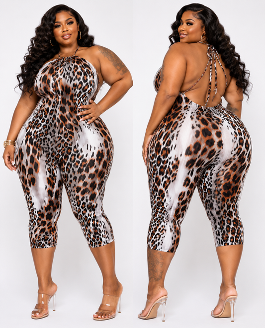 PLUS SIZE "LEOPARD LUXE" JUMPSUIT-ANIMAL PRINT-74