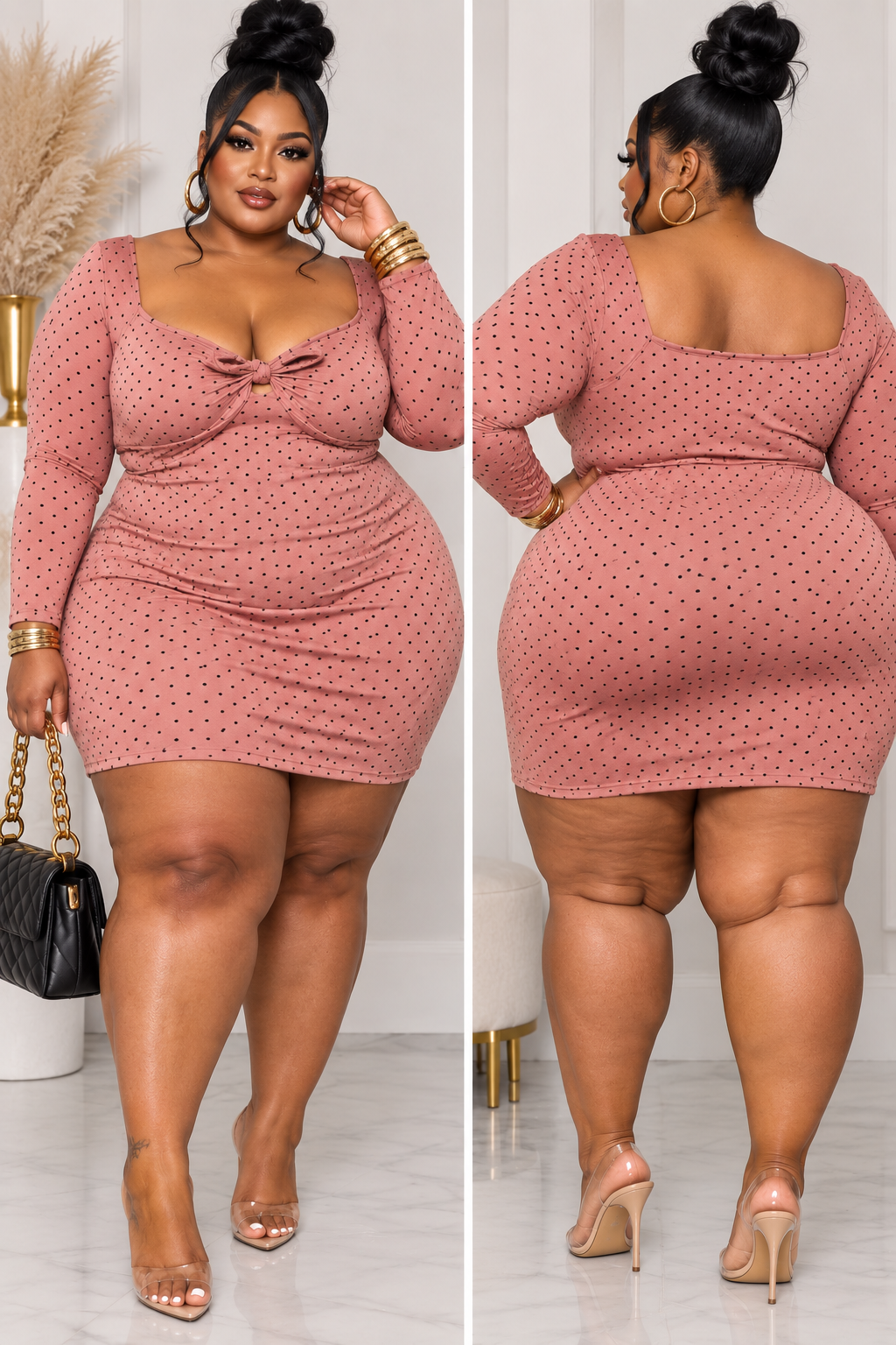 PLUS SIZE "PRETTY LIL MINI DRESS"