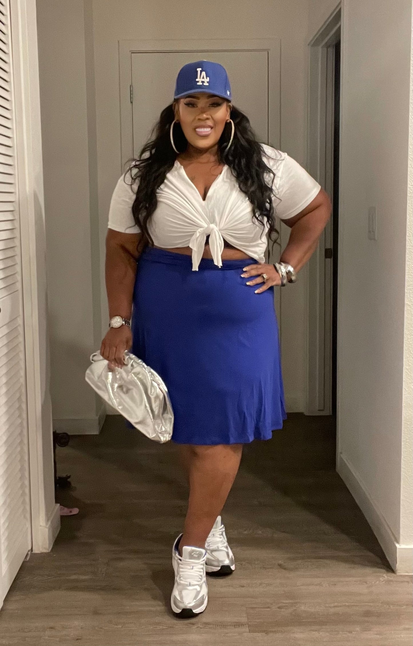 PLUS SIZE FLARE DOLLY SKIRT****SKIRT ONLY***