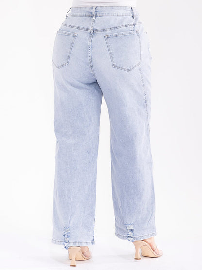 PLUS SIZE "NOT YOUR OLE' MOM JEANS"-67