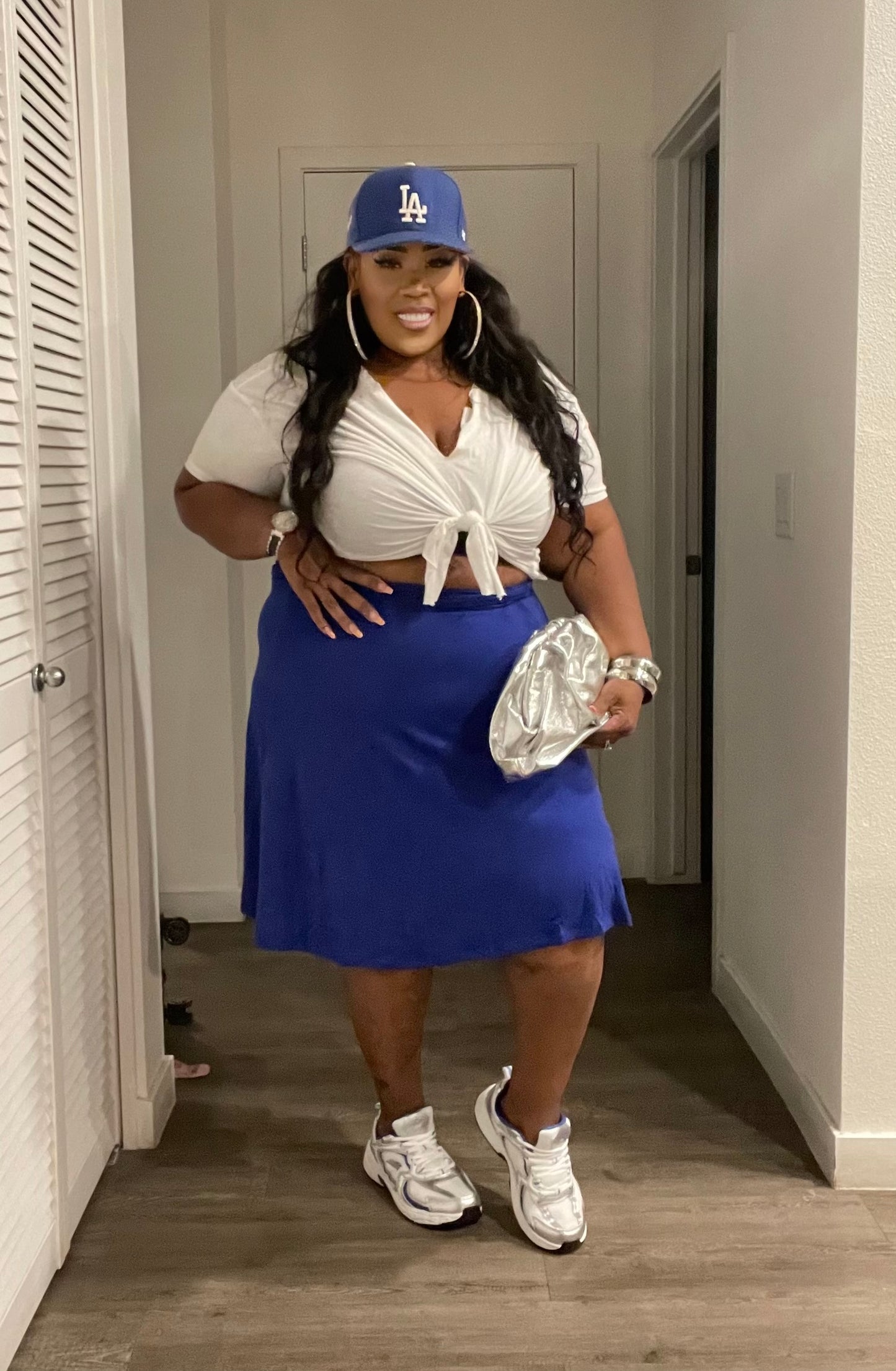 PLUS SIZE FLARE DOLLY SKIRT****SKIRT ONLY***