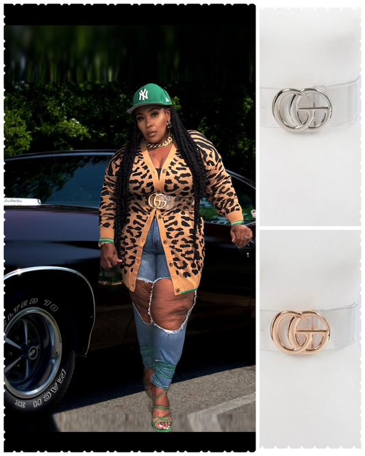 GG Oversized Buckle Plus Size Belt