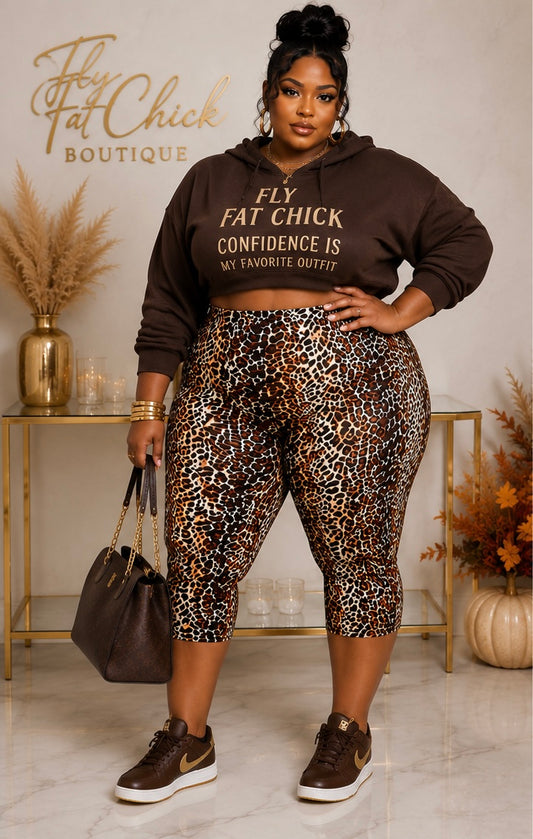 PLUS SIZE "Wild Side" Capris-19