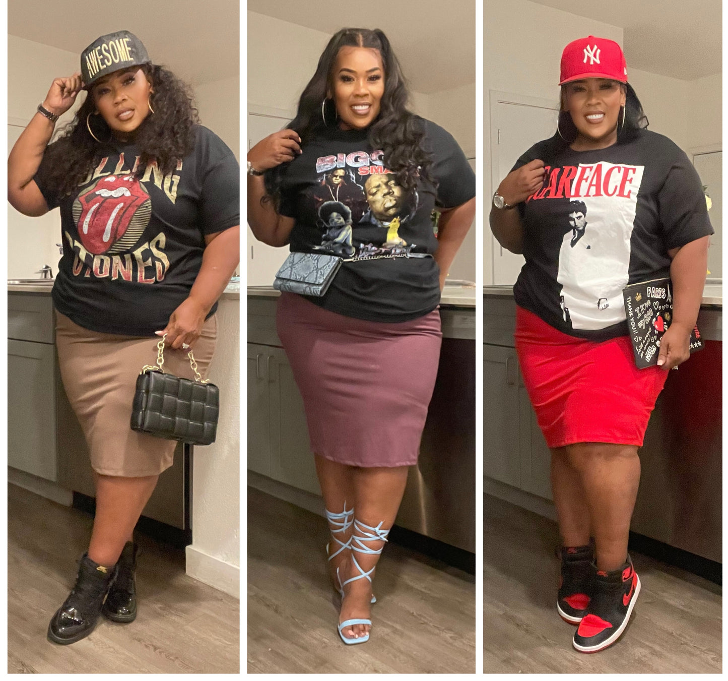 ****RESTOCK*** PLUS SIZE HIGHWAIST PENCIL SKIRTS. (WILL SHIP 8/24)