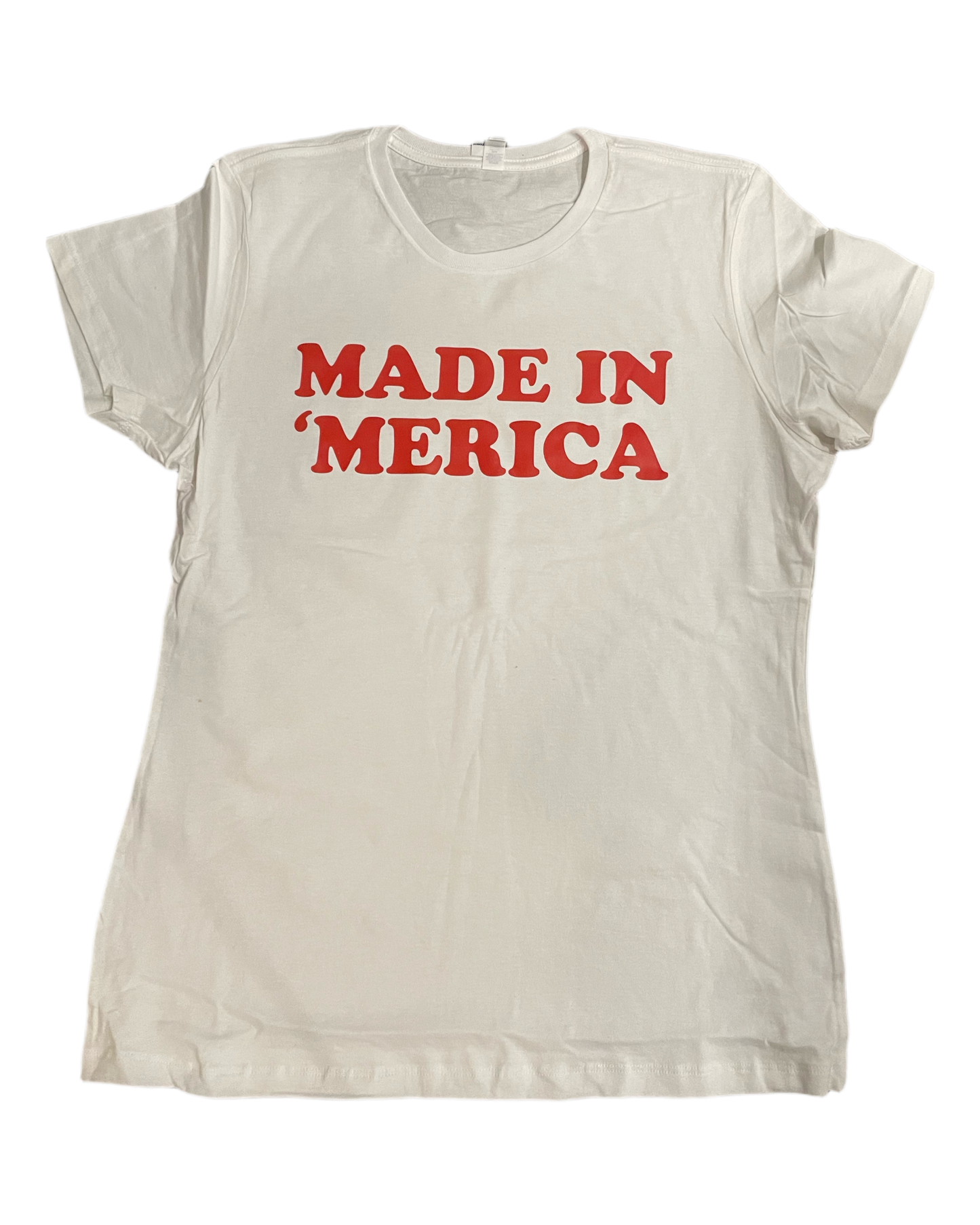 MADE IN MERICA T-SHIRT GRAPHIC CROP TEE