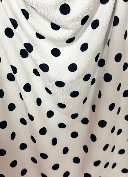 Plus Size " POLKA DOT" HIGHWAIST PENCIL SKIRT-(SKIRT ONLY)-18
