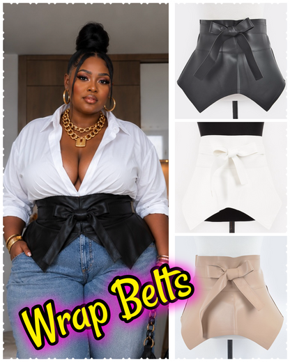 "MY FLYCHICK" WRAP BELT-23