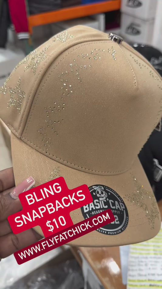 Bling Bling snap backs